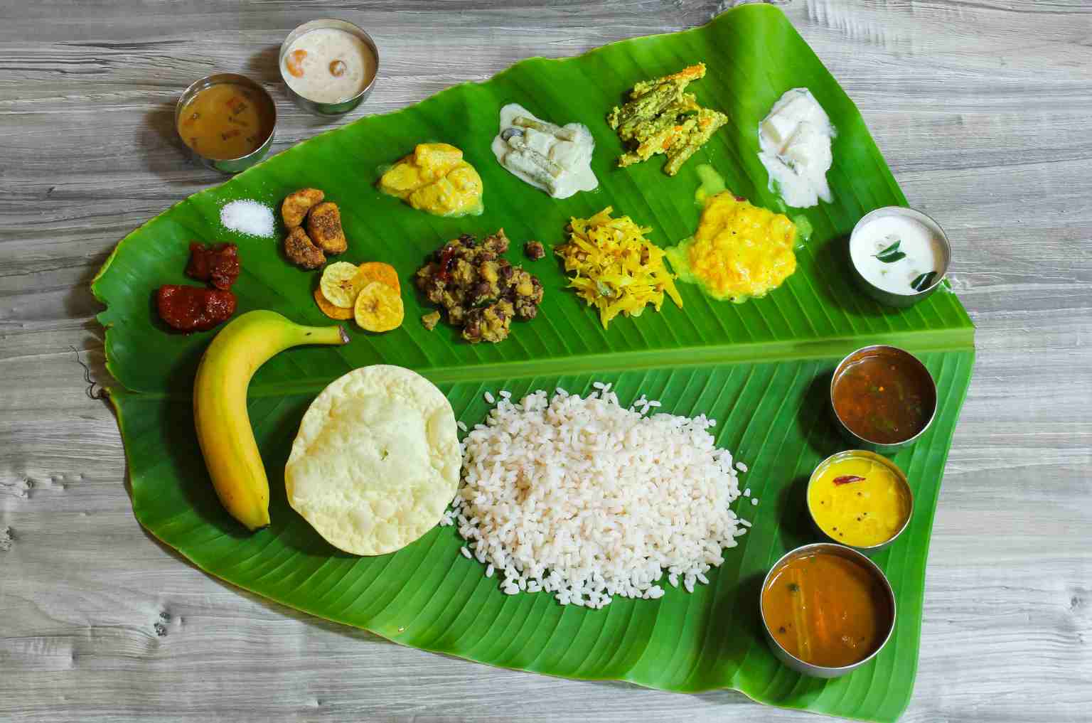 Savor The Grand Onam Sadhya