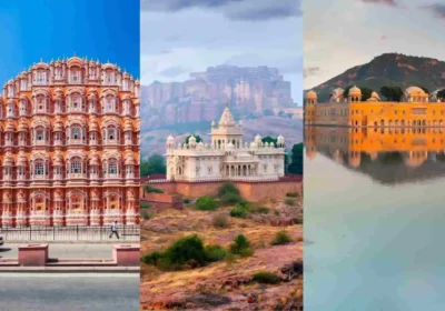 Jaipur Jodhpur and Udaipur