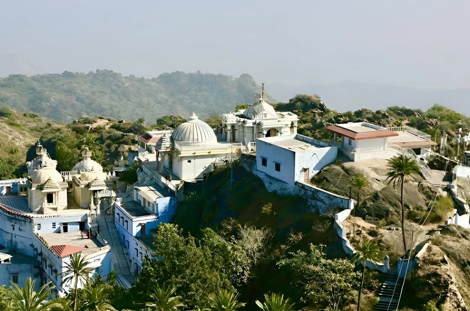 Achalgarh Fort in the hills near Mount Abu
