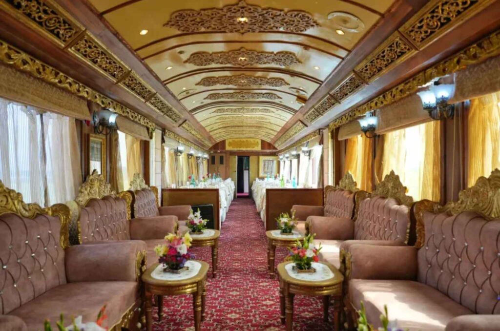 Luxury train travel in India royal experience