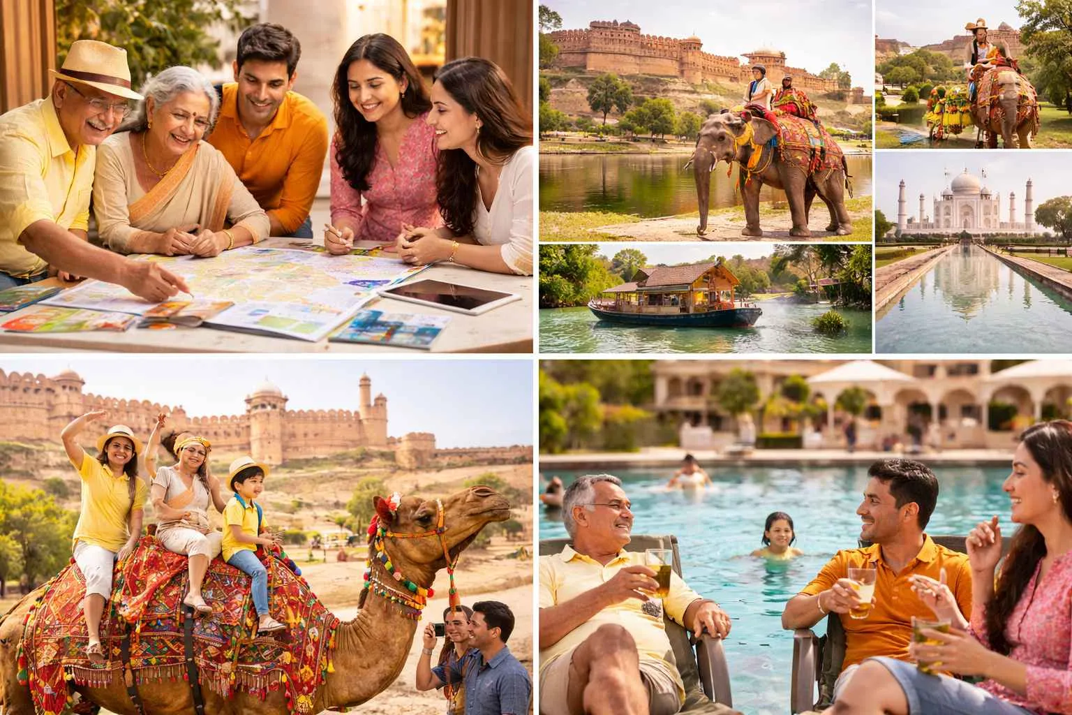 Multi-generational family planning India trip