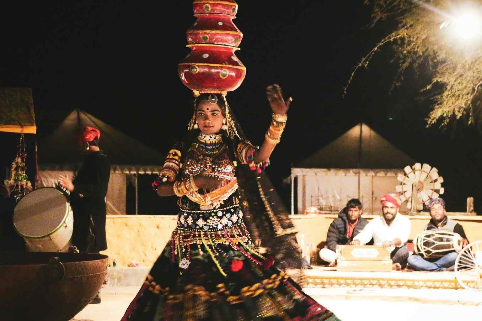 Authentic Ghoomar And Folk Art Performances
